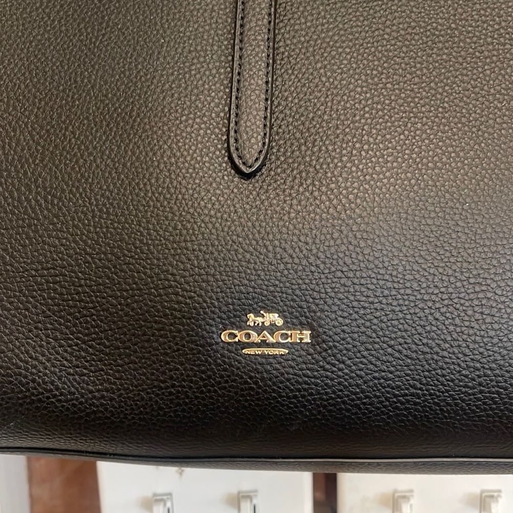 Coach Pebbled black market tote bag with red interior - new with tags for $295